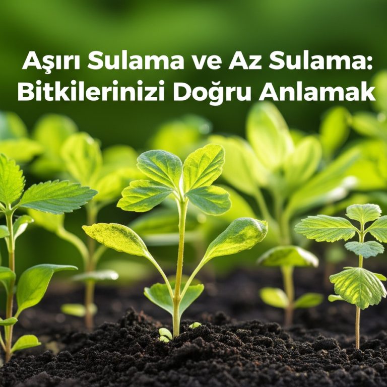 Aşırı Sulama ve Az Sulama: Bitkilerinizi Doğru Anlamak