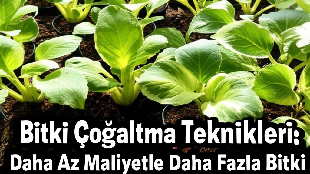 Bitki Çoğaltma Teknikleri: Daha Az Maliyetle Daha Fazla Bitki
