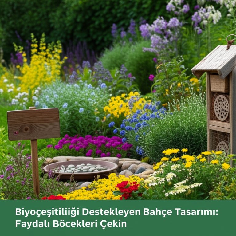 Biyoçeşitliliği Destekleyen Bahçe Tasarımı: Faydalı Böcekleri Çekin