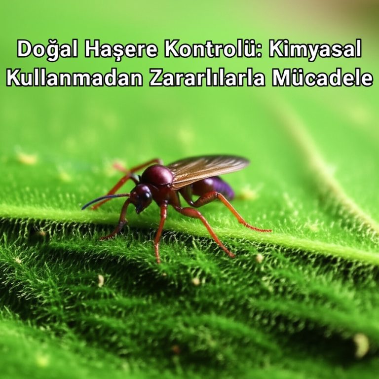 Doğal Haşere Kontrolü: Kimyasal Kullanmadan Zararlılarla Mücadele