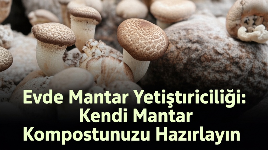 Evde Mantar Yetiştiriciliği: Kendi Mantar Kompostunuzu Hazırlayın