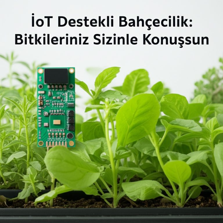 IoT Destekli Bahçecilik: Bitkileriniz Sizinle Konuşsun