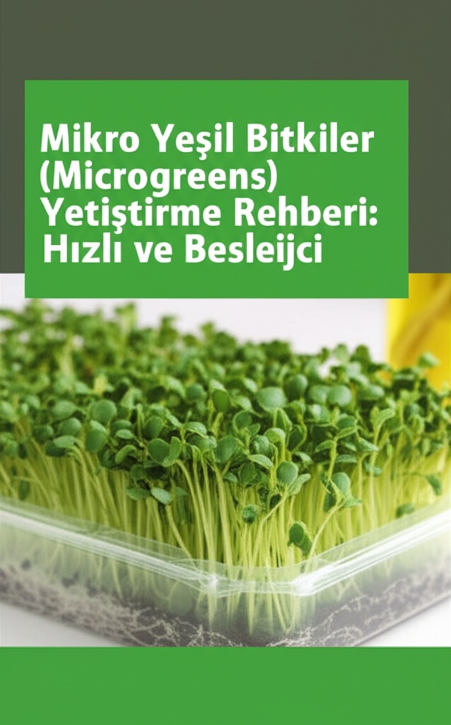 Mikro Yeşil Bitkiler (Microgreens) Yetiştirme Rehberi: Hızlı ve Besleyici