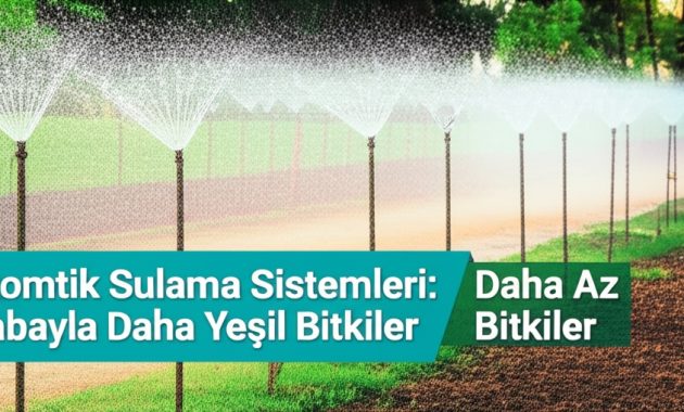 Otomatik Sulama Sistemleri: Daha Az Çabayla Daha Yeşil Bitkiler