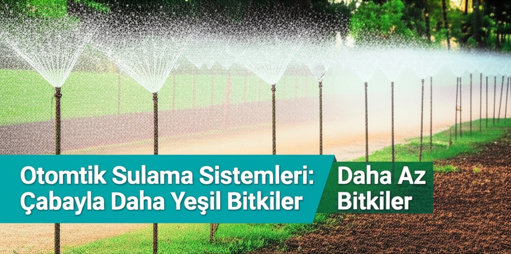 Otomatik Sulama Sistemleri: Daha Az Çabayla Daha Yeşil Bitkiler