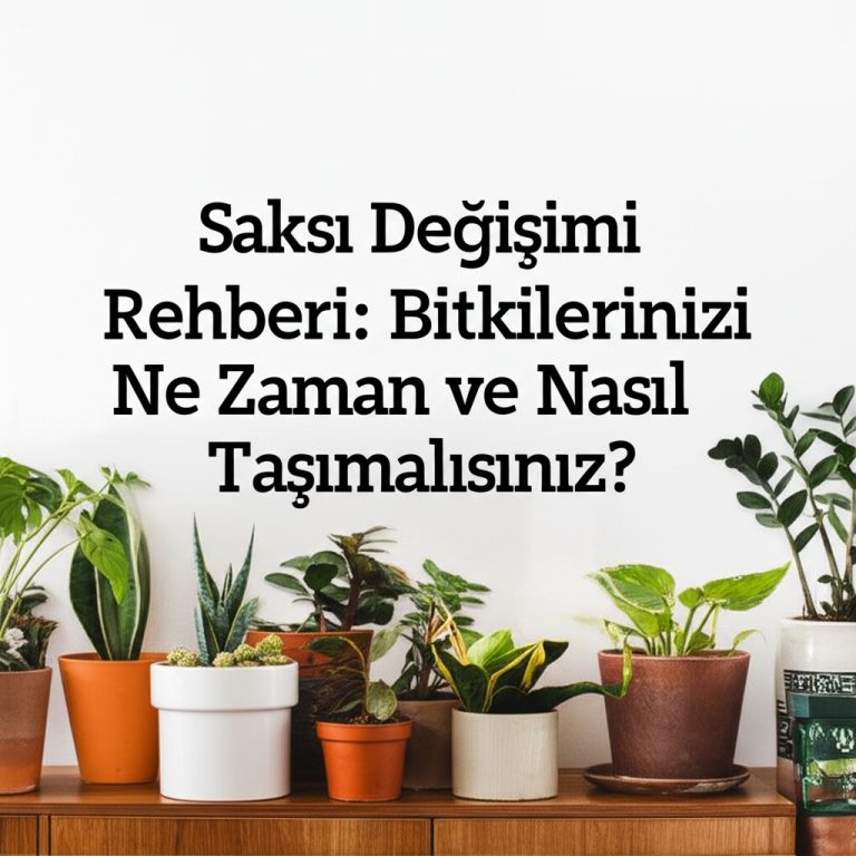 Saksı Değişimi Rehberi: Bitkilerinizi Ne Zaman ve Nasıl Taşımalısınız?