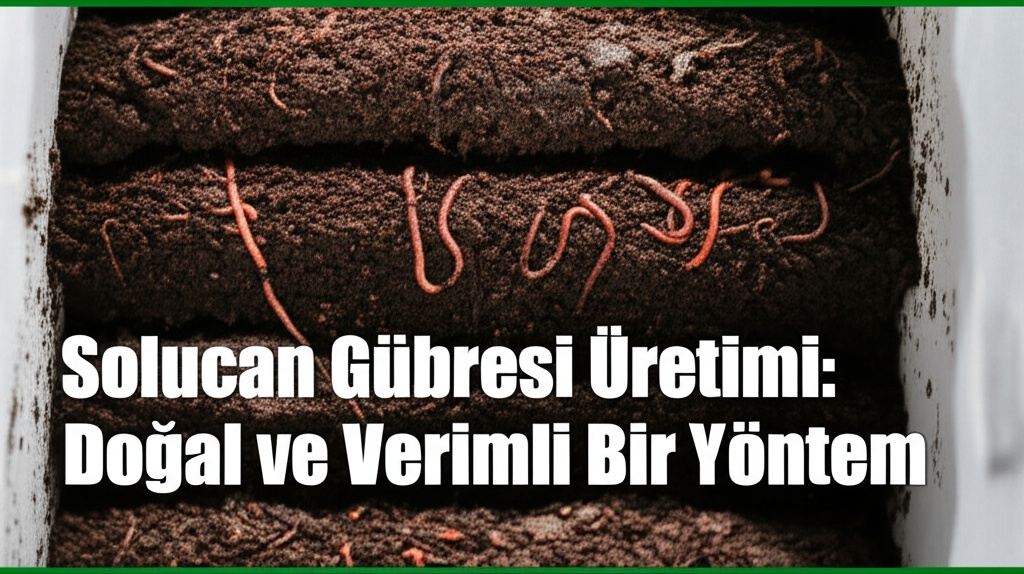 Solucan Gübresi Üretimi: Doğal ve Verimli Bir Yöntem
